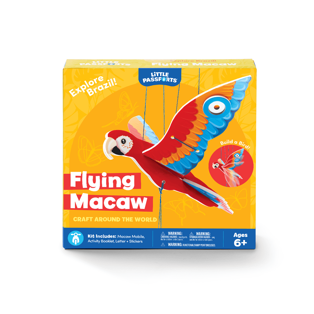 Beautiful Flying Macaw - World Paint by Numbers Kits DIY