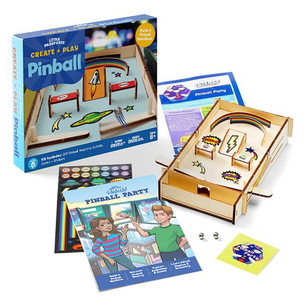 Build Your Own 3D Circus Pinball Machine Kit! 