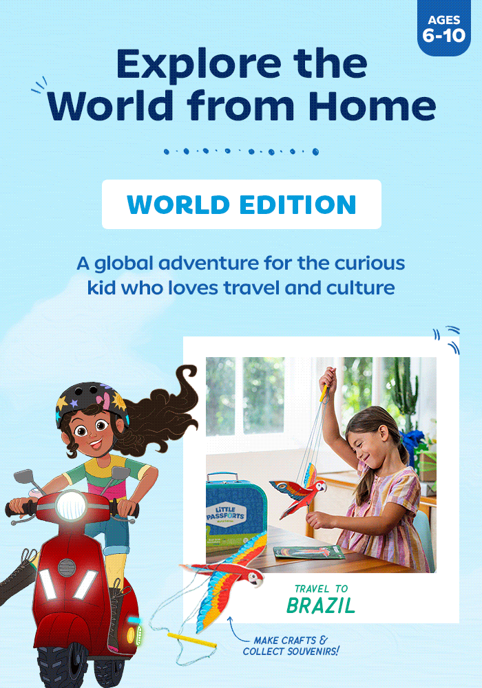 Arts & Crafts Kit | Ages 5-8 | Subscription Box for Kids | Fun & Educational At-Home Hands-On Learning Kits from Little Passports