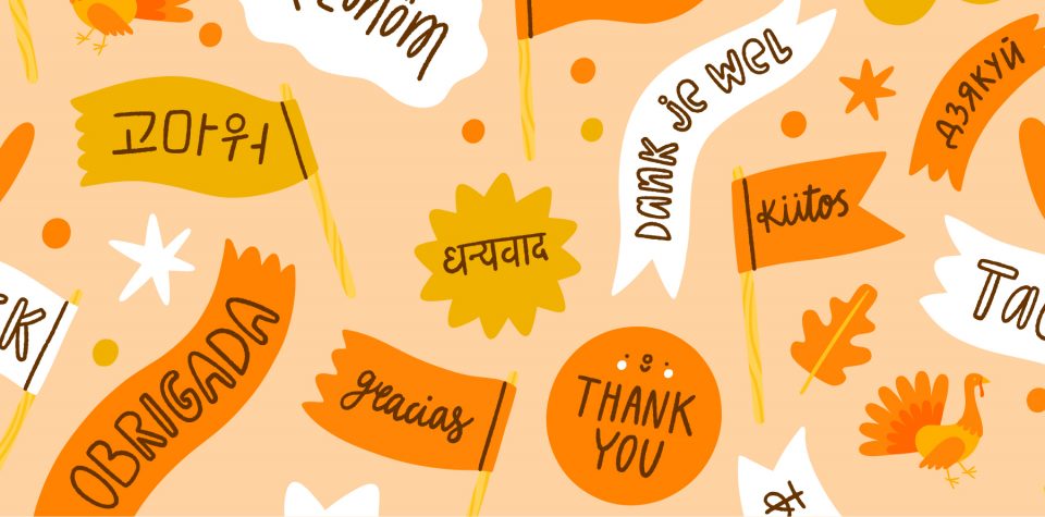 thank you languages around world