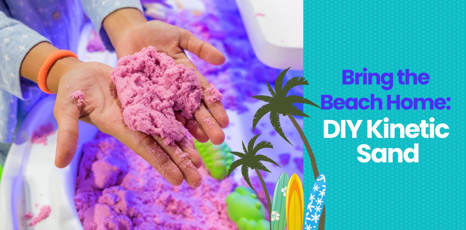 Bring The Beach Home Diy Kinetic Sand Little Passports