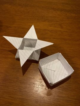 DIY Origami Desk Organizer - Little Passports