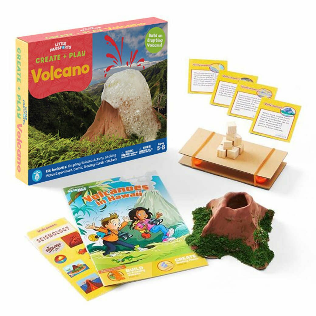Create + Play: Volcano Kit | Little Passports