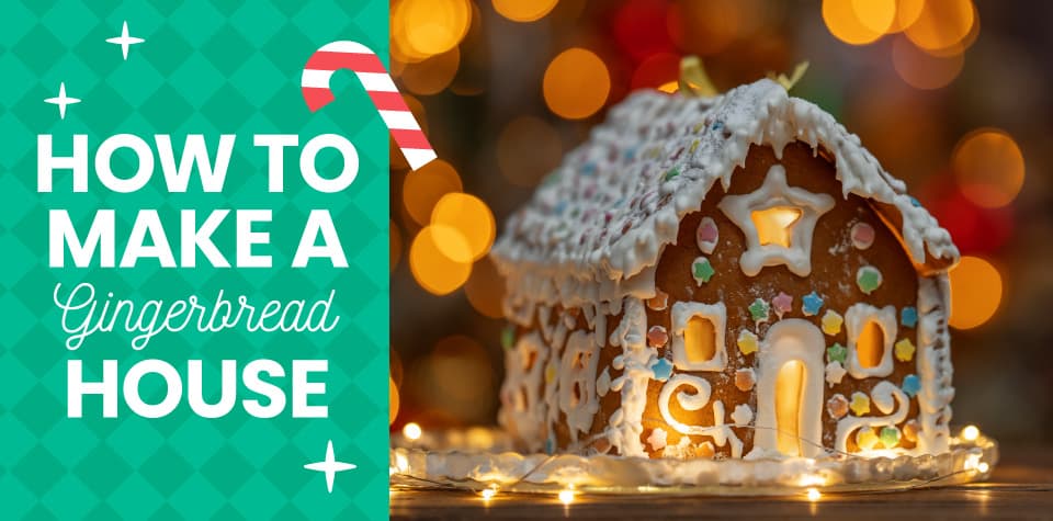 Gingerbread Cake House - Evergreen Kitchen