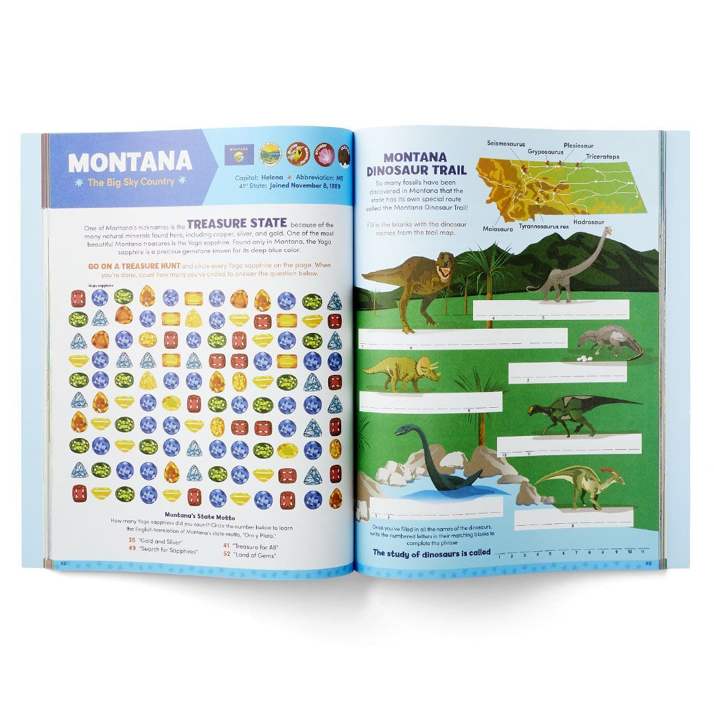 50 States Activity Book - Little Passports