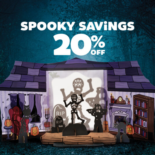 Spooky Savings 20% off with code SPOOKY20