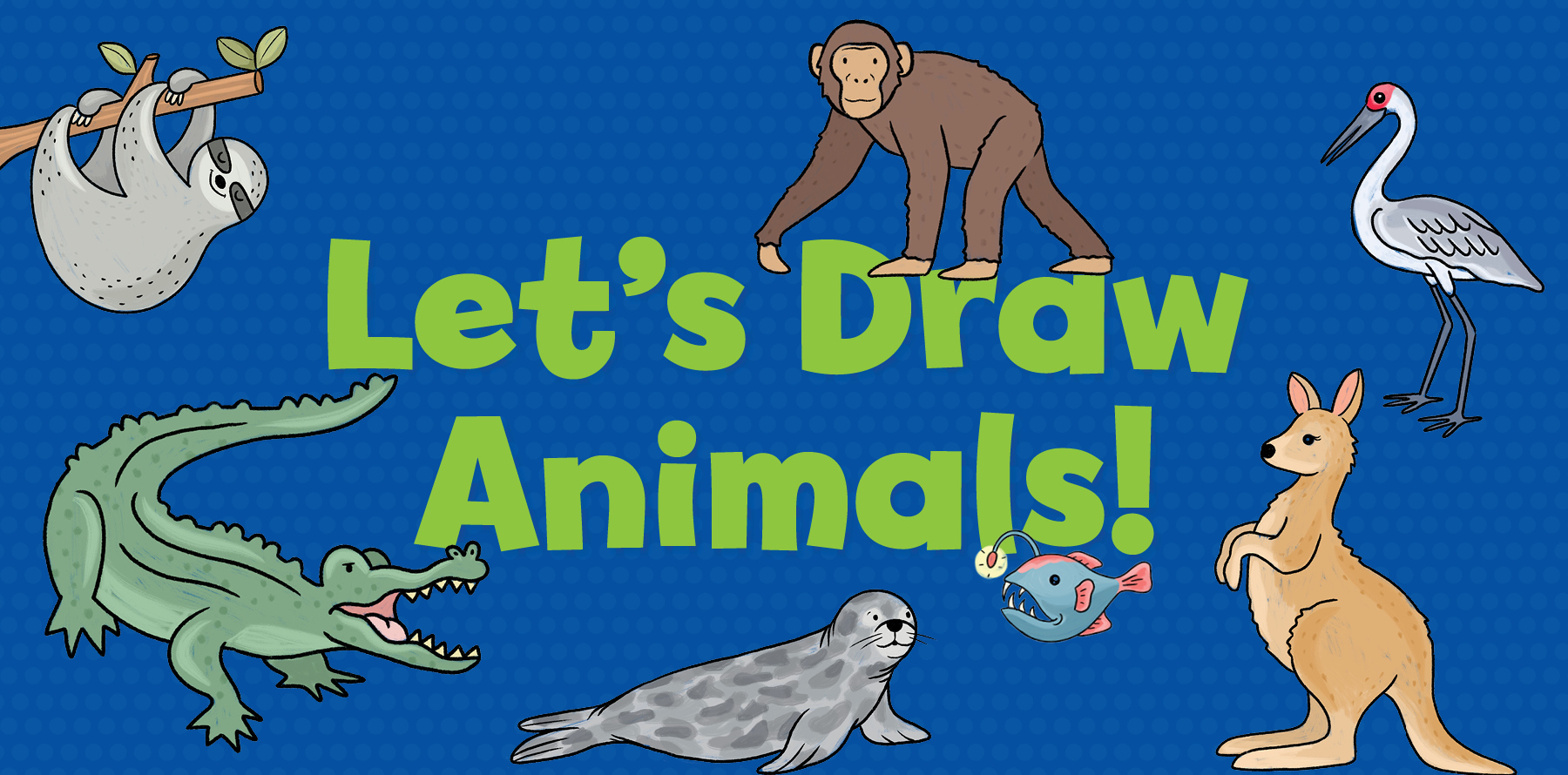 Cute Animal Drawing Art Club - Young Art Lessons