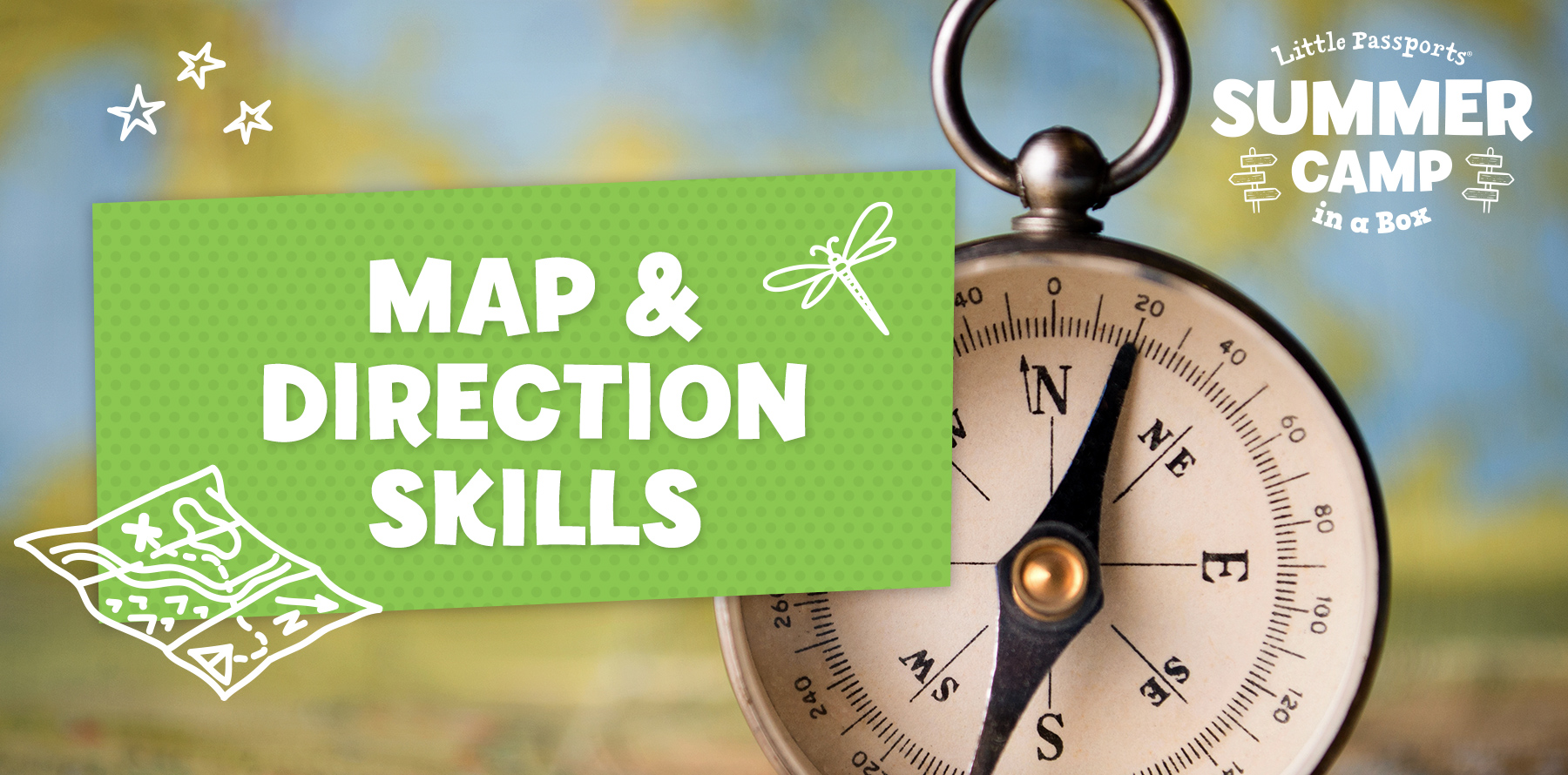 How to Use a Compass and Read a Map - Little Passports